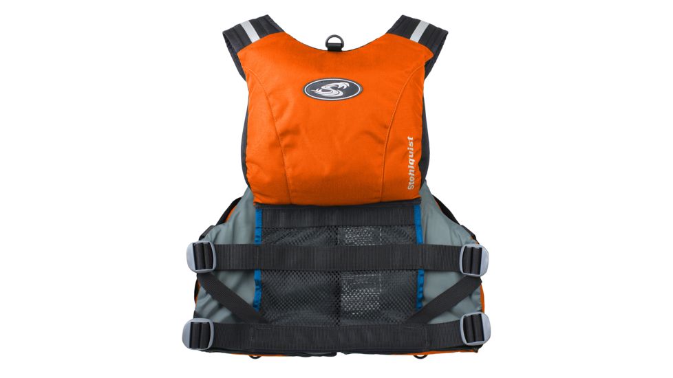 Stohlquist Mens Fisherman PFD, Orange, XXL, Chest 46-52, QF1370801XXL