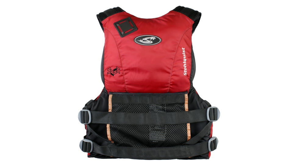Stohlquist Mens Trekker PFD, Deep Red, Small-Medium, Chest 33-39, QF1320601M