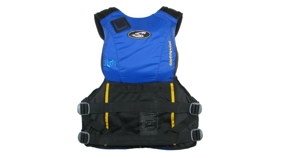 Stohlquist Mens Trekker PFD, Sapphire Blue, Large-Extra Large, Chest 40-46, QF1324201XL