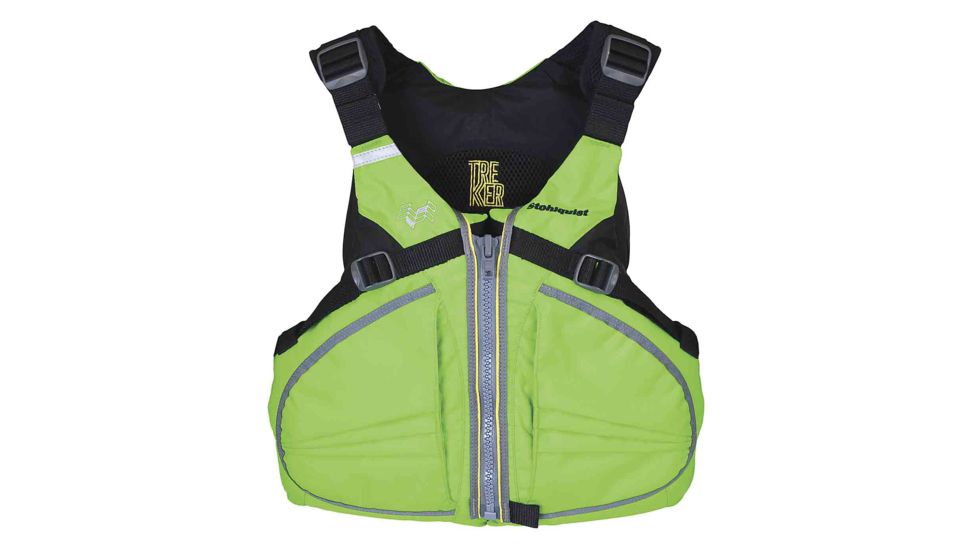 Stohlquist Trekker PFD - Mens, Bright Green, 2XL, QF1323101XXL