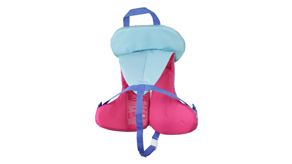 Stohlquist Unisex Child PFD, Aqua/Pink, Child 30-50 lbs, QF1414121