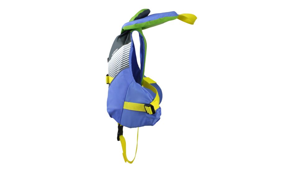 Stohlquist Unisex Child PFD, Blue/Green, Child 30-50 lbs, QF1414003
