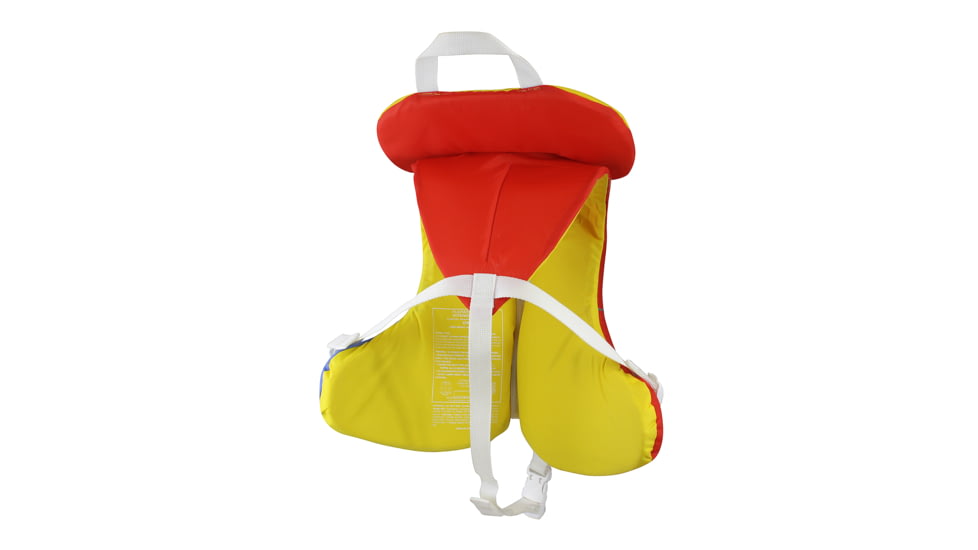 Stohlquist Unisex Child PFD, Orange/Yellow, Child 30-50 lbs, QF1410807