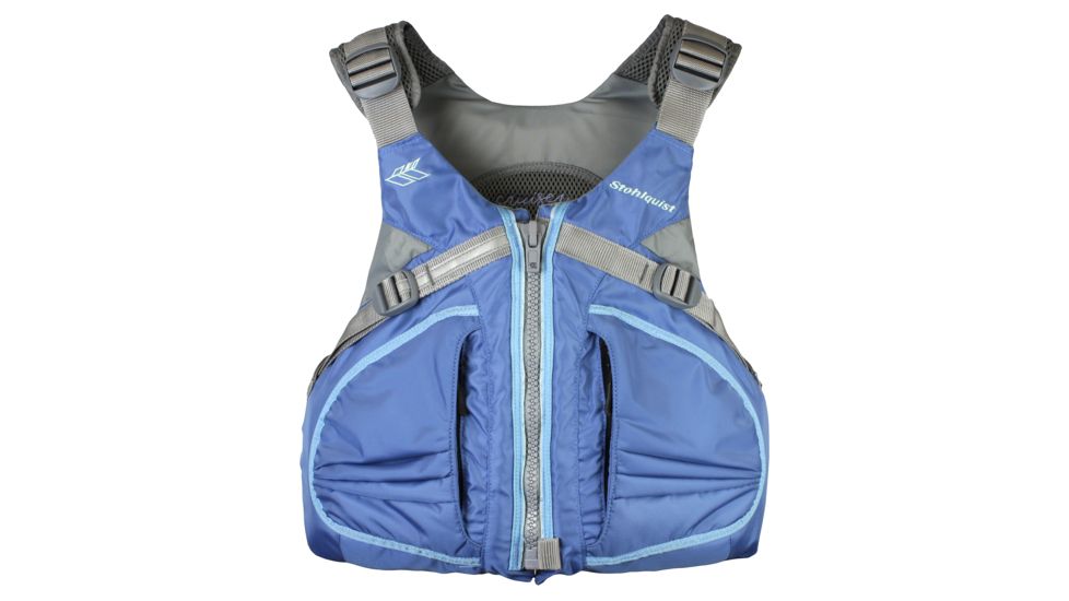 Stohlquist Womens Cruiser PFD, Powder Blue, Plus, Bust 40-46, QF1334110P