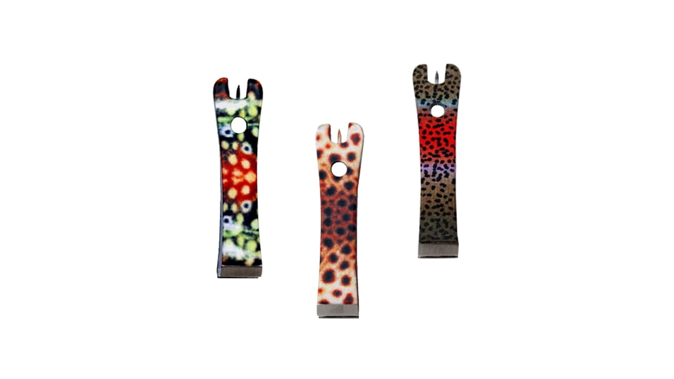 Stone Creek FishSkin Printed Standard Nippers, Brook Trout, FSNBK