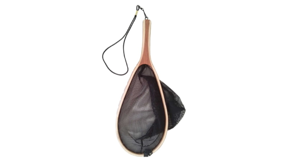 Stone Creek Teardrop - Wooden Landing Net, 22in, Natural, TDNET