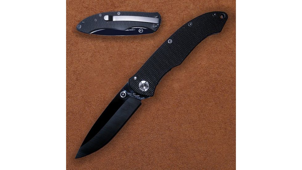 Stone River Gear Ceramic Speed Assist Folding Knife, Black, 6.5 SRG2SAGB