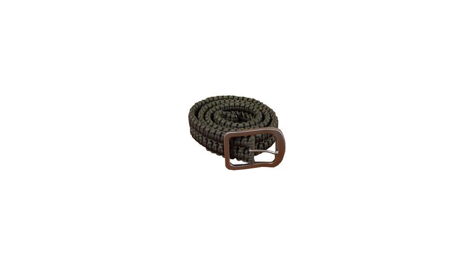 Stone River Gear Paracord Survival Belt,Green,Small,Waist 28-32 ,Two 48ft Cords SRG1SBSG