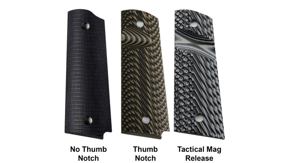 Stoner CNC Aggressive Starburst G10 Gun Grips fit 1911 Compact and Springfield EMP, Arctic Camo, 1911 Compact-Slim-Standard, STO-1911C-AS-STD-ARC-SLIM