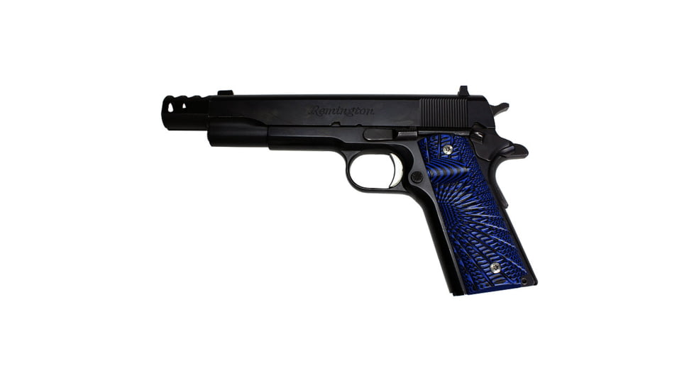 Stoner CNC Aggressive Starburst G10 Gun Grips fit Sig GSG, Blue Black, SIG GSG-Magwell, STO-GSG-AS-MAG-BLB