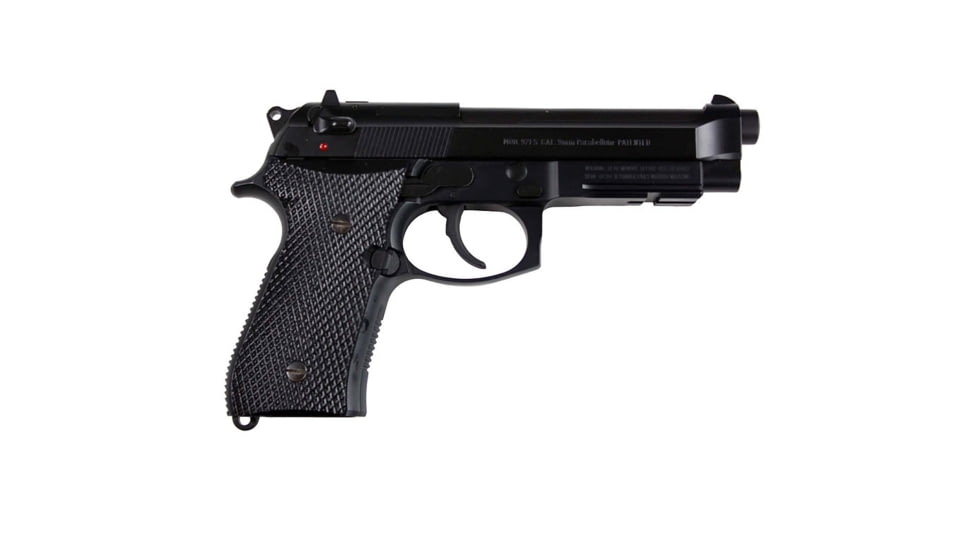 Stoner CNC Beretta 92 Super Aggressive G10 Gun Grips Fits 92FS/96 M9 Series Pistol, Black, STO-BR-B92-SA-BLK