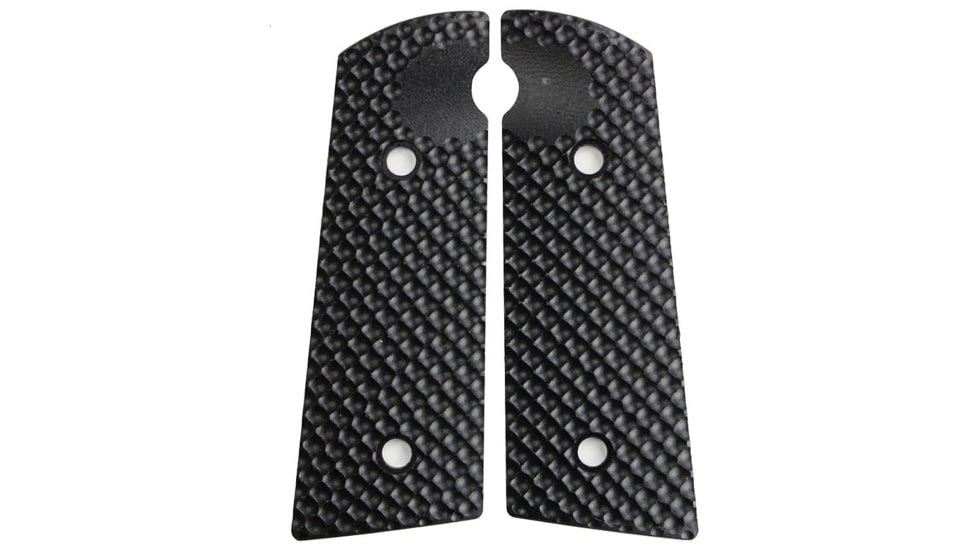 Stoner CNC Hudson H9 Golf Ball G10 Gun Grips Fit H9, Midnight Black, STO-HU-GB-BLK