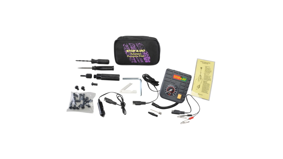 Stop &amp; Go Tubeless Puncture Pilot For Motorcycles Scooters &amp; AtvS, 6000