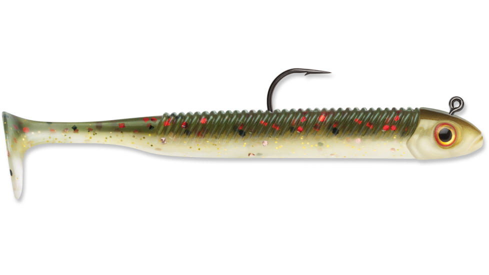 Storm 360GT Searchbait Minnow, 2.5", 3/32oz Jig #2 Hook, 1 Rigged/2 Bodies, Houdini, SBM25HDI-332J