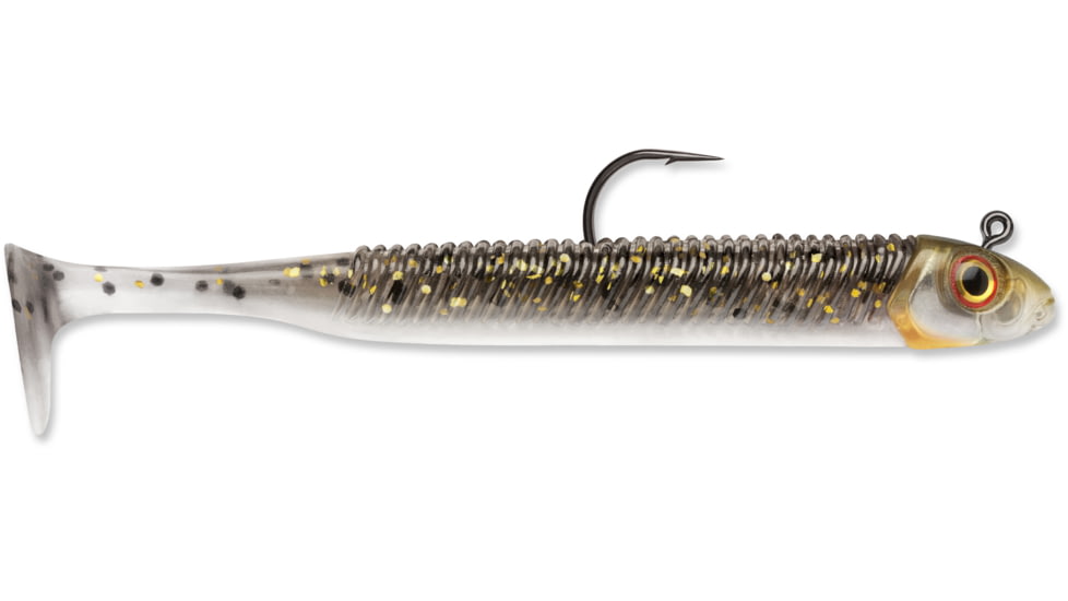 Storm 360GT Searchbait Minnow, 2.5", 3/32oz Jig, #2 Hook 1 Rigged/2 Bodies, Volunteer, SBM25VT-332J