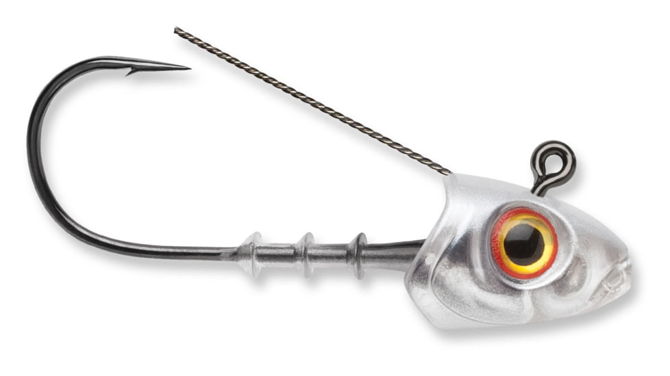 Storm 360GT Searchbait Weedless Jig, Fits 4-1/2in Bodies 1/4 Oz, 4/0 Hook, 2 Pack, Gaga, SJG45GA-14WJ