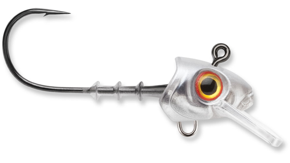 Storm 360GT Swimmer Jig Head, Fits 5.5in Body Length, 3/8oz Jig, #7/0 VMC Coastal Black Hook, Gaga, SJS55GA-38J