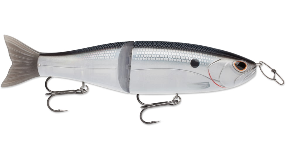 Storm Arashi Glide 19, 7.5in, 3-1/8 oz, 2/0 Hooks, Black Silver Shad, AGB19874