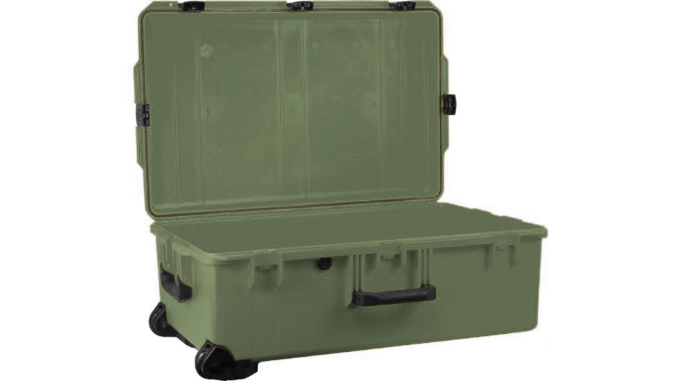 Pelican Storm Cases iM2950 Dry Box w/ Wheels, 31.3x20.4x12.2in, Olive - No Foam iM2950-30000