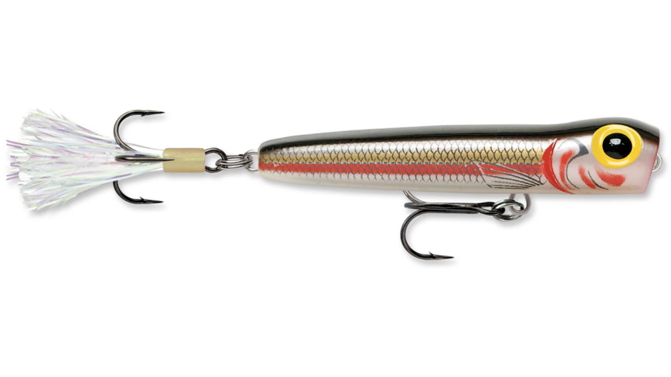 Storm Rattlin Chug Bug Topwater Popper, 2 1/2in, 1/4oz, Floating, Bleeding Tennessee Shad, CB061301