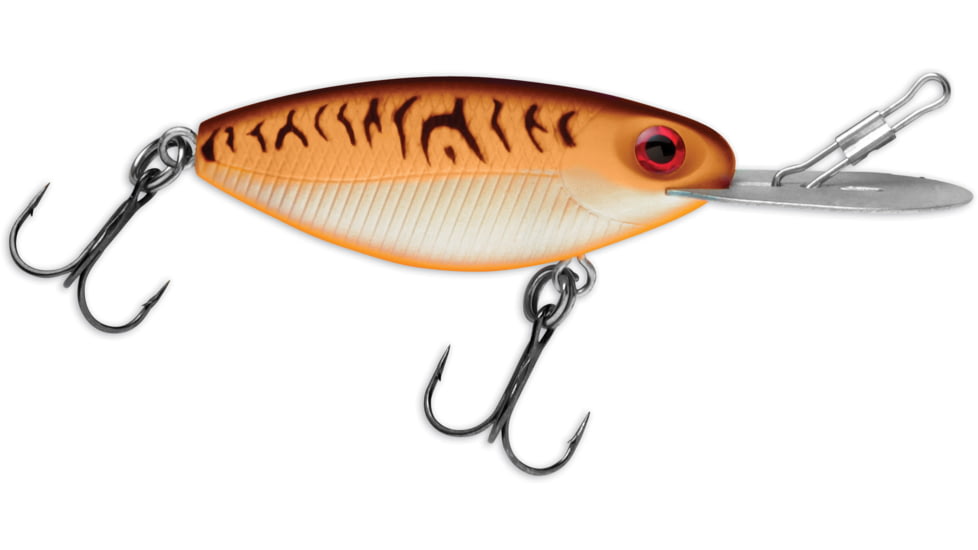 Storm Hot N Tot Madflash Trolling Crankbait, Floating, Mossy Orange Fire UV, 2in, 3/16oz, HM654