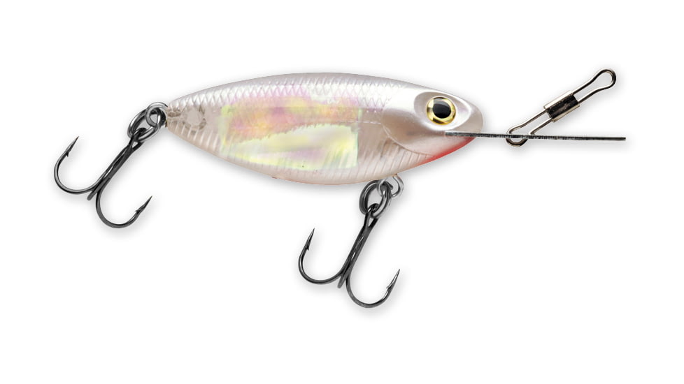 Storm Hot N Tot Madflash Trolling Crankbait, Floating, Pearl Ghost Flash, 2in, 3/16oz, HM565