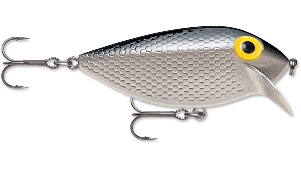 Storm Original Thinfin Shallow Crankbait, Floating, Silver Shad, 2 1/2in, 1/5oz, TF06003