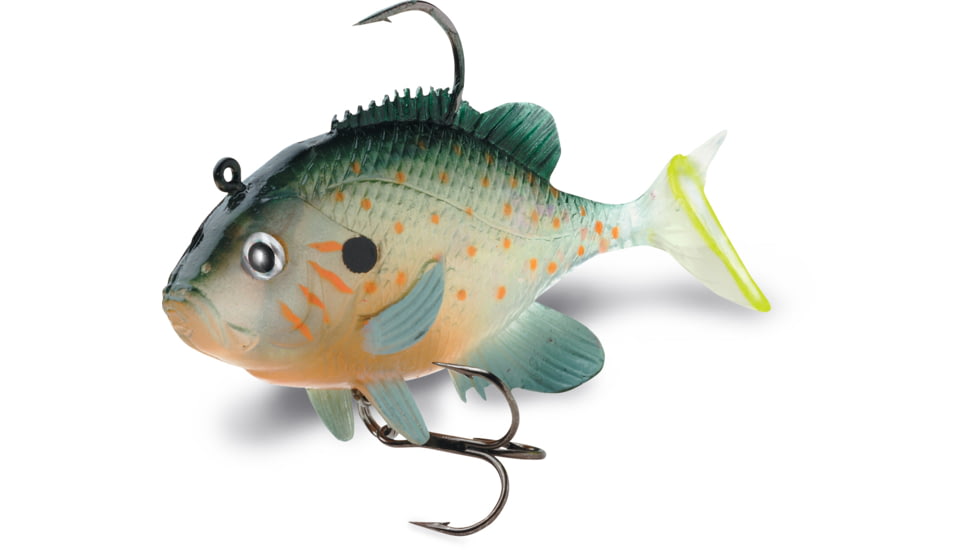 Storm WildEye Live Sunfish Swimbait, 2", 1/4 oz, Sunfish Floating,3 Pk, WLSF02