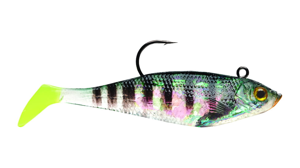 Storm WildEye Swim Shad Swimbaits, 3, 4in, Bluegill, WSS04BG