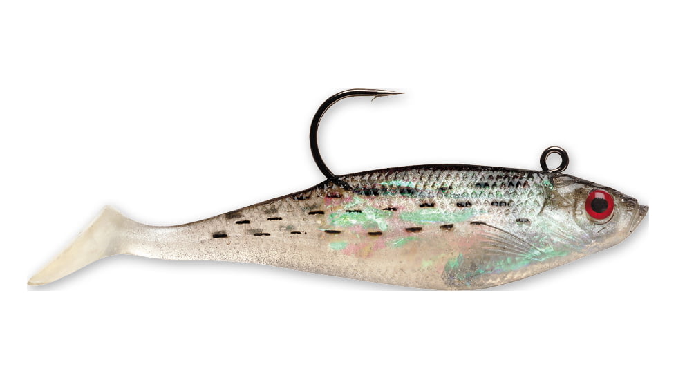 Storm WildEye Swim Shad Swimbait, 3, 5in, Mullet, WSS05MU