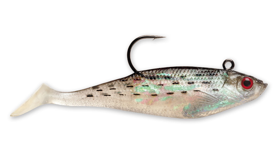 Storm WildEye Swim Shad Swimbait, 3, 6in, Mullet, WSS06MU