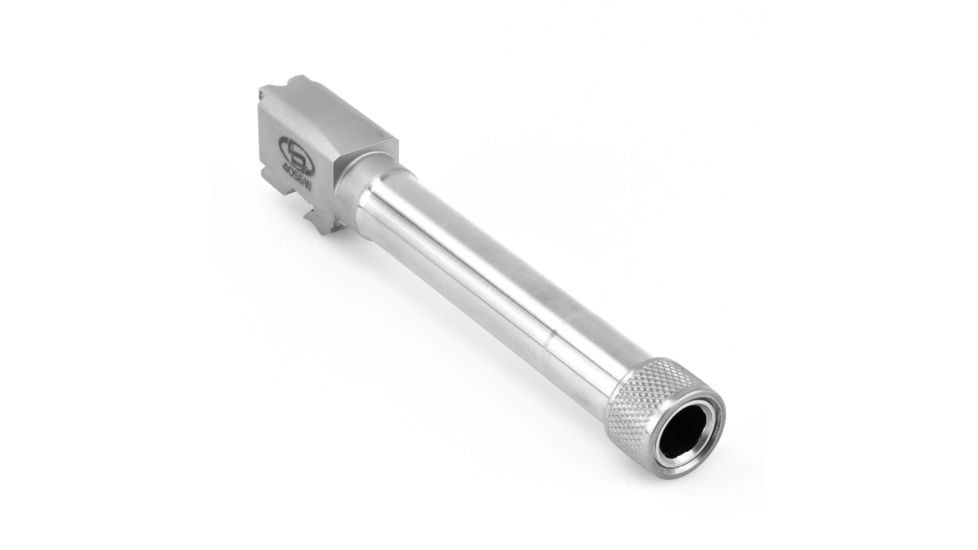 Stormlake SLK Smith &amp; Wesson M&amp;P Full Size Threaded Barrel .40 S&amp;W 4.95 Inch Stainless Steel With 9/16-24 TPI