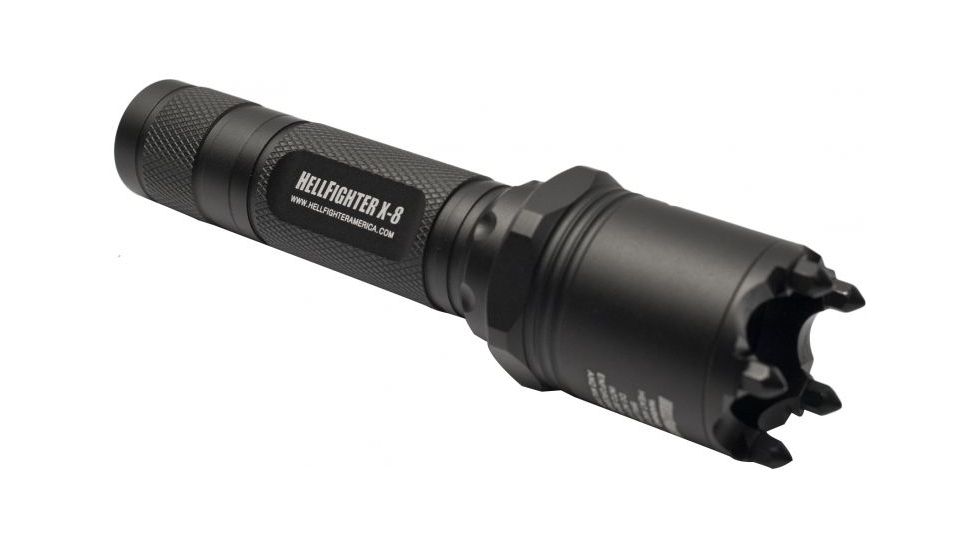 Dark Ops x8 Aggressor Tactical Light w/ Glass Breaking Bezel, Halogen DOH281