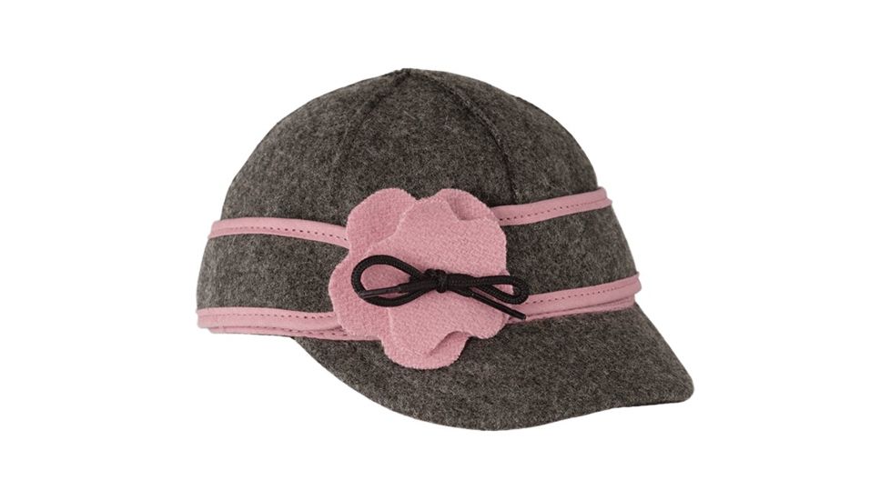 Stormy Kromer Lil' Petal Pusher - Girls, Charcoal/Pink, 6 1/4 Large 51200-000062-260-901