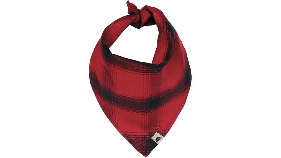Stormy Kromer Pet Bandana, Red/Black Plaid, LG, 54820-000060-317-305