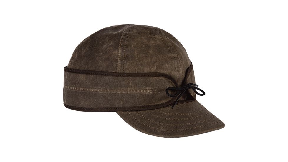 Stormy Kromer The Waxed Cotton Cap, Dark Oak, 7.125 50420-000071-050-80Z