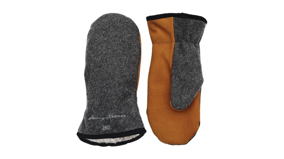 Stormy Kromer Tough Mitts - Mens, Leather/Wool Char, Medium 51870-000050-260-901