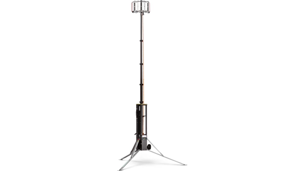 STRAVION Baselight 320x 45000 Lumens LED Portable Light Tower, Black/White, PDFA07