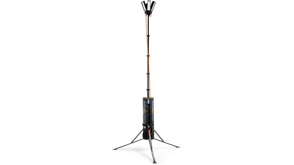 STRAVION Baselight 600mx 95000 Lumens LED Portable Light Tower, Black/White, PDFA01