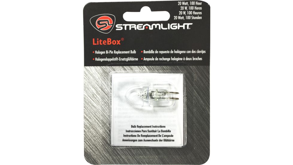 Streamlight 20 Watt Bi-Pin Bulb 100 Hr Lite Box