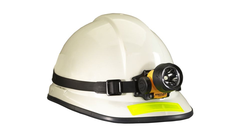 Streamlight Buckmasters Trident HP Headlamp Flashlight - White LEDs, batteries, straps - Yellow 61080