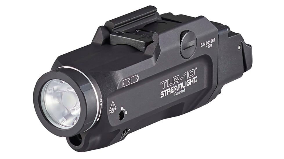 Streamlight 69470 TLR-10 Tactical Weapon Light Handgun 1000 Lumens Black Aluminu