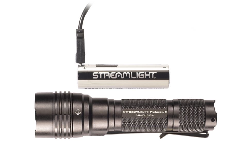 Streamlight 88084 ProTac HL-X USB 1000 Lumens Rechargeable Lithium Black