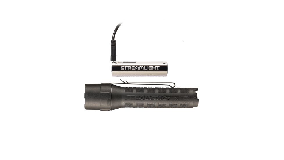 Streamlight 88610 PolyTac X USB 600 Lumens Rechargeable Lithium Black