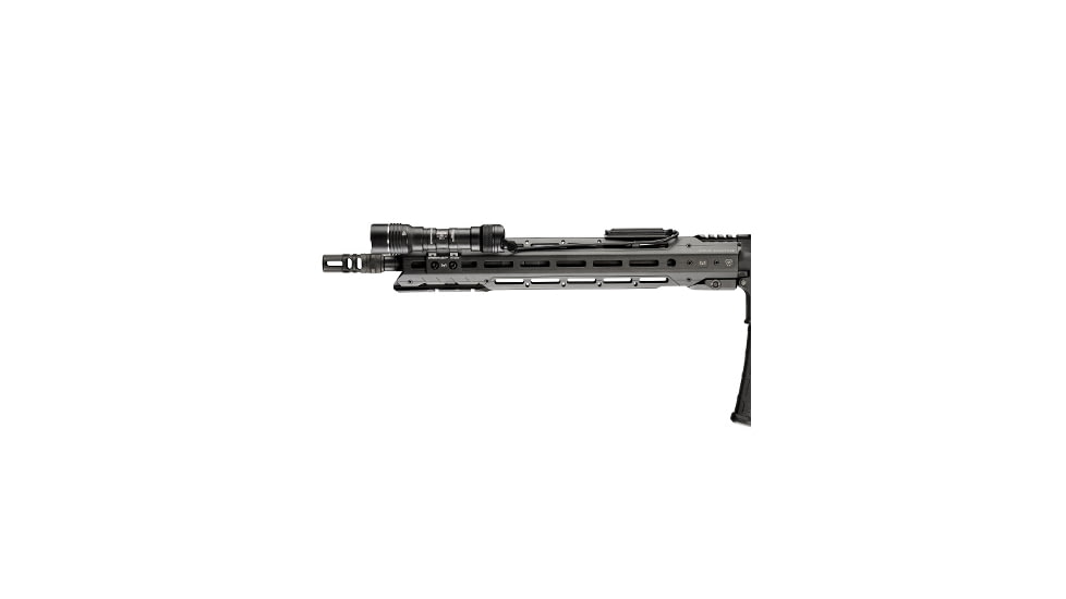 Streamlight ProTac Rail Mount HP-X Pro 800 Lumen Weapon Light, CR123A, with Jack-Cap Tail Cap Switch, M-LOK Mount, Allen Wrench, Black, 89017