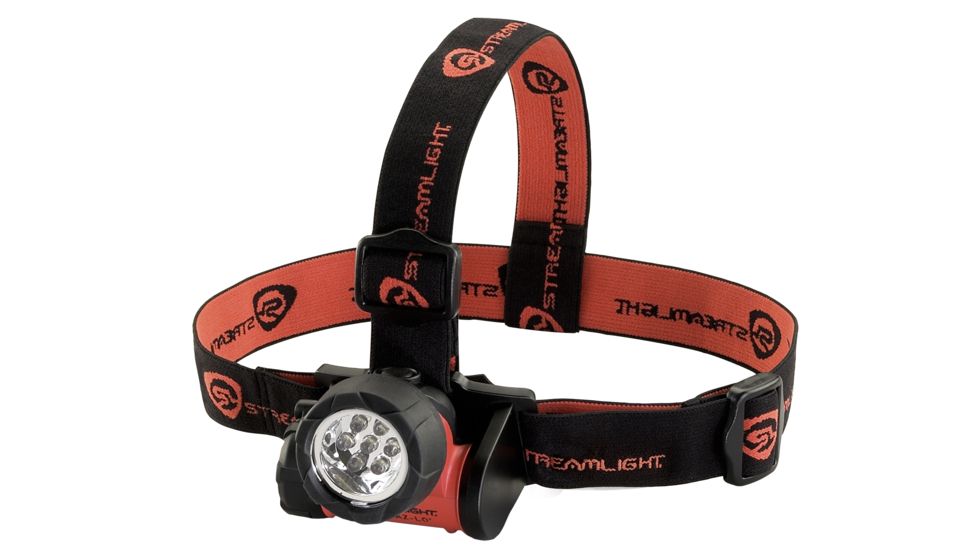 Streamlight Argo Haz-Lo Headlamp, Atex Rated, 90 Lumen White Led, 3 X Aaa Battery, Orange, 61029