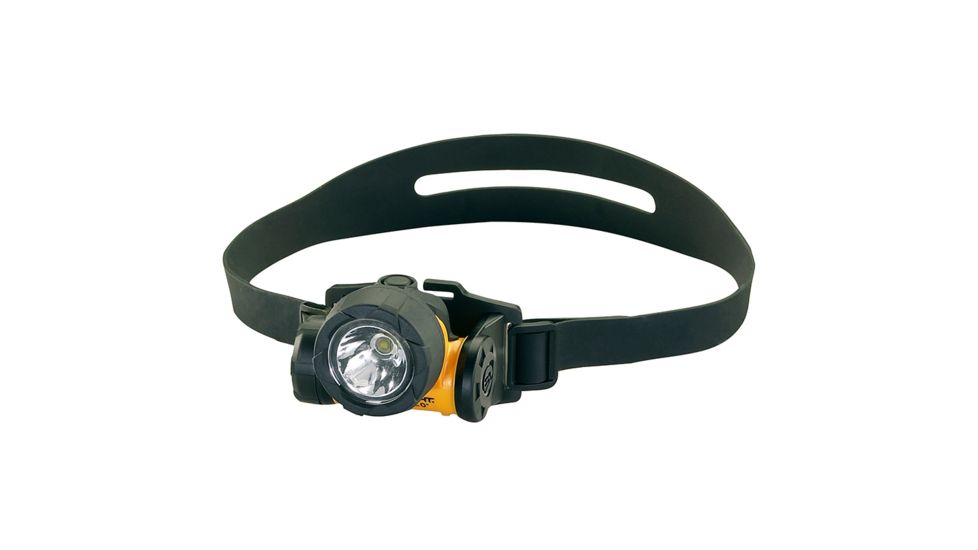 Streamlight Argo Haz-Lo Headlamp, Atex Rated, 90 Lumen White Led, 3 X Aaa Battery, Yellow, 61020