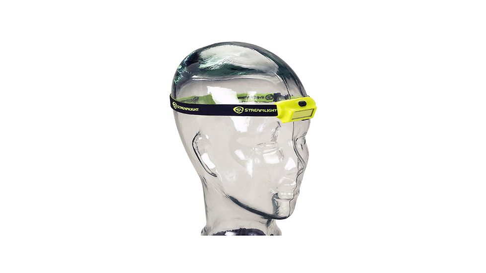Streamlight Bandit Headlamp w/Head Strap/USB Cord, Yellow, 61700