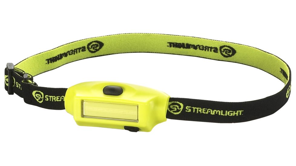 Streamlight Bandit Headlamp w/Head Strap/USB Cord, Yellow, 61700