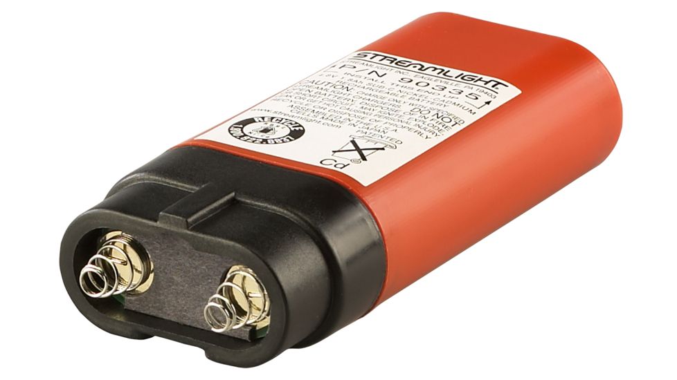 Streamlight Battery Pack Assembly - Orange Sleeve, NiCad Battery 90335